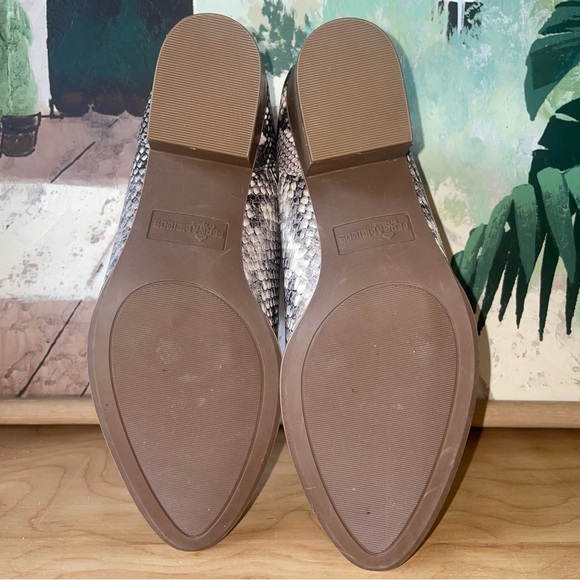 Fergalicious Snakeskin Ankle Boots - Picture 6 of 10